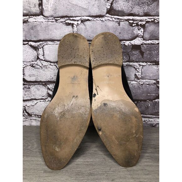 Everlane The Modern Black Leather Slip On Pointed Toe Loafers Women Sz 10M US/41 - Picture 14 of 16